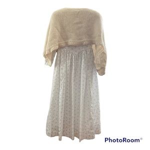 🎃🎃🎃 Girls Pioneer / Prairie School Dress/shawl 🎃🎃🎃